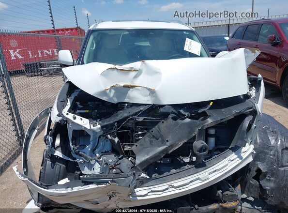 JN8AZ2AF3P9755257 2023 INFINITI QX80 White Սալոնի հետևի տեսք