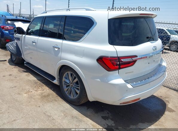 JN8AZ2AF3P9755257 2023 INFINITI QX80 White Հետևի ձախ
