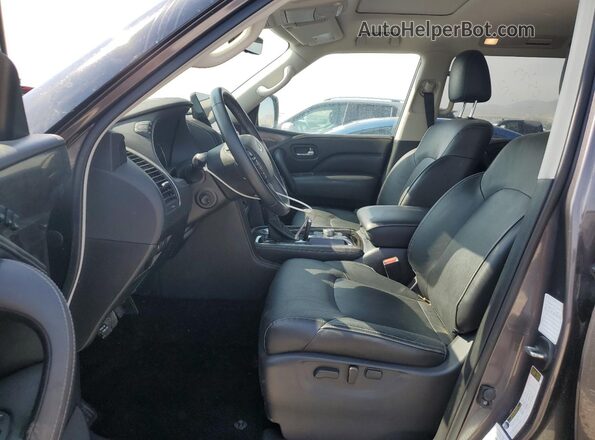 JN8AZ2AF7R9765261 2024 INFINITI QX80 Gray Widok wnętrza z przodu