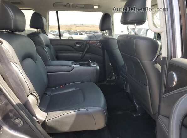 JN8AZ2AF7R9765261 2024 INFINITI QX80 Gray Widok tylnych siedzeń
