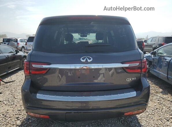JN8AZ2AF7R9765261 2024 INFINITI QX80 Gray Widok z tyłu