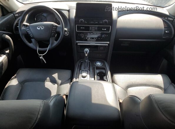 JN8AZ2AF7R9765261 2024 INFINITI QX80 Gray Widok deski rozdzielczej