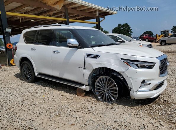JN8AZ2BE7P9307318 2023 INFINITI QX80 White Передня права чверть