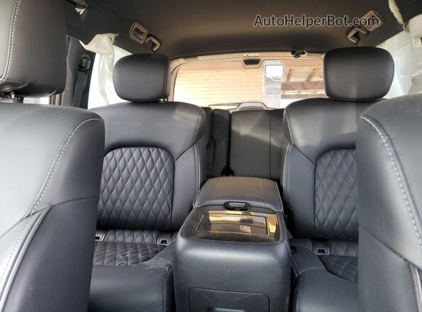 JN8AZ2BE7P9307318 2023 INFINITI QX80 White Вид задніх сидінь