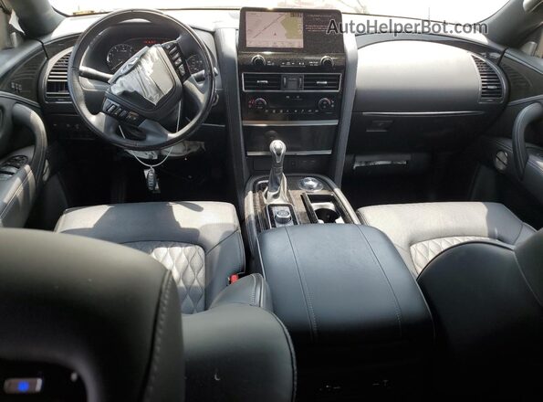 JN8AZ2BE7P9307318 2023 INFINITI QX80 White Вид панелі приладів