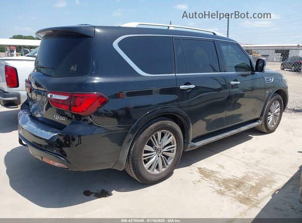 JN8AZ2NF0L9703864 2020 INFINITI QX80 Black Հետևի աջ