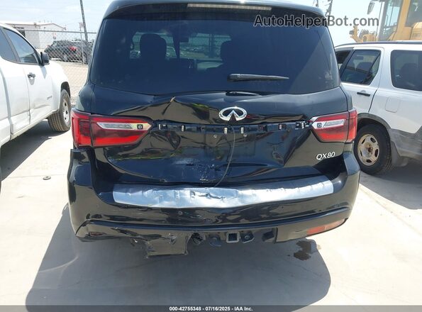 JN8AZ2NF0L9703864 2020 INFINITI QX80 Black Դիմացի տեսք