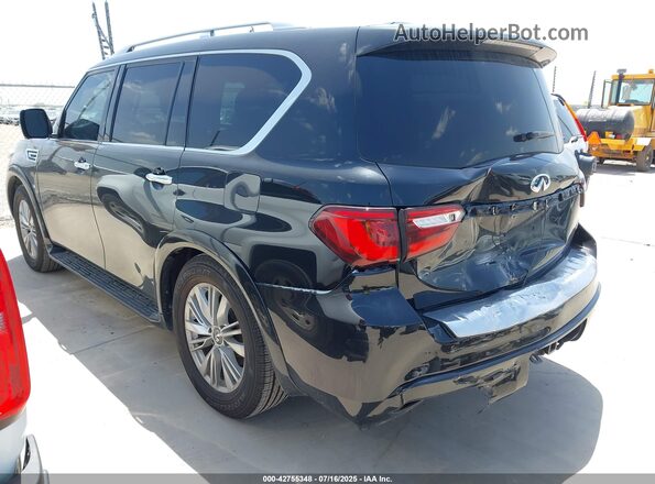 JN8AZ2NF0L9703864 2020 INFINITI QX80 Black Հետևի ձախ