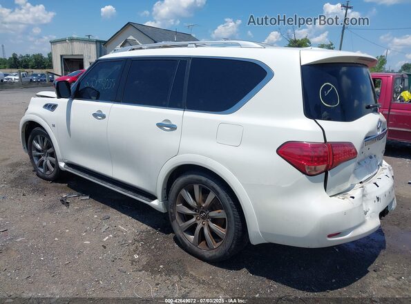 JN8AZ2NF2H9646350 2017 INFINITI QX80 White 
