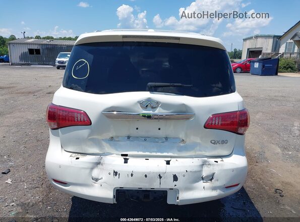 JN8AZ2NF2H9646350 2017 INFINITI QX80 White 