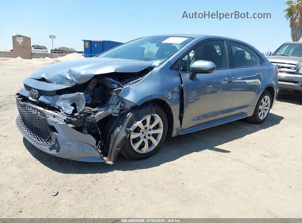 JTDEPMAE9MJ187404 2021 TOYOTA LL Light Blue Передня ліва чверть