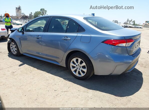 JTDEPMAE9MJ187404 2021 TOYOTA LL Light Blue Задня ліва чверть