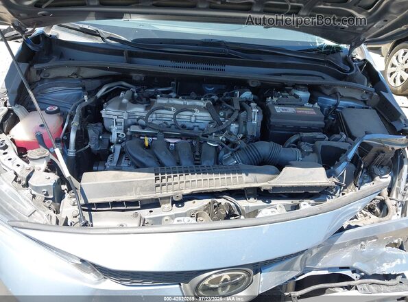 JTDEPMAE9MJ187404 2021 TOYOTA LL Light Blue Вид ззаду