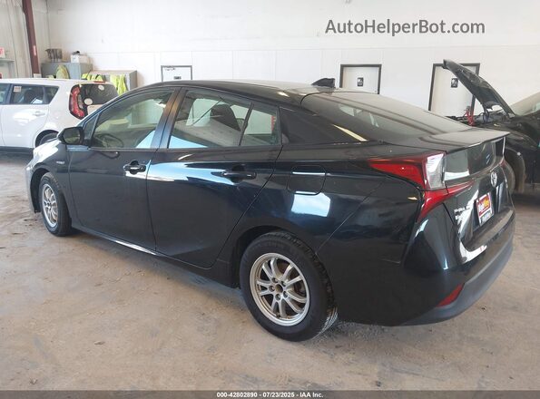 JTDKAMFU8M3141278 2021 TOYOTA PRIUS Black Tył lewy