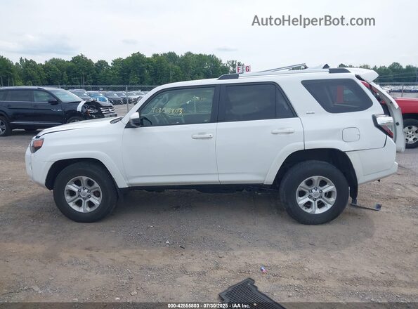 JTEEU5JR1M5245463 2021 TOYOTA 4RUNNER White Widok wnętrza 360 stopni