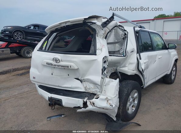 JTEEU5JR1M5245463 2021 TOYOTA 4RUNNER White Widok z przodu