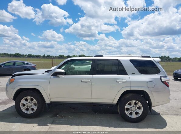 JTEEU5JR4M5232240 2021 TOYOTA 4RUNNER Silver 