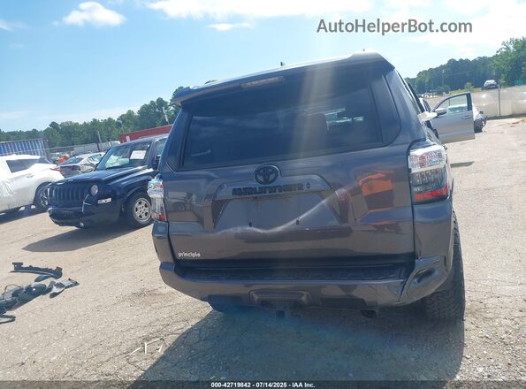 JTEFU5JR3M5250586 2021 TOYOTA 4RUNNER Gray 