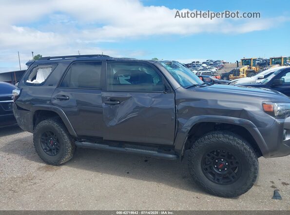 JTEFU5JR3M5250586 2021 TOYOTA 4RUNNER Gray 