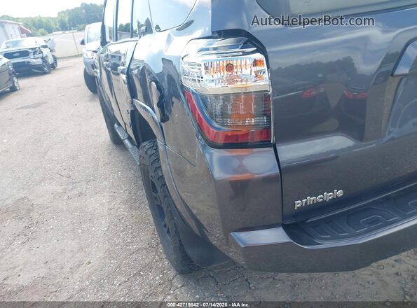 JTEFU5JR3M5250586 2021 TOYOTA 4RUNNER Gray 