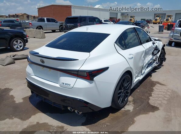 JTHAP1D27P5004589 2023 LEXUS IS 500 White 
