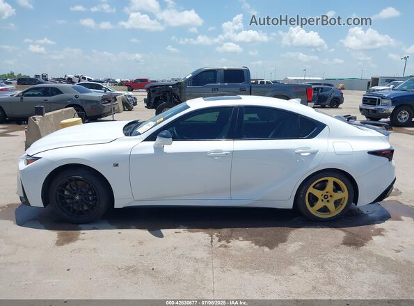JTHAP1D27P5004589 2023 LEXUS IS 500 White 