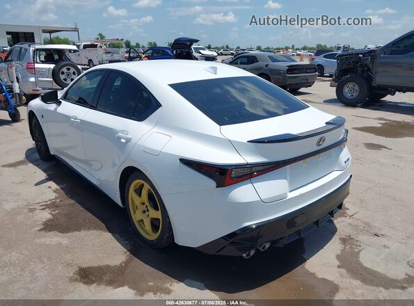 JTHAP1D27P5004589 2023 LEXUS IS 500 White 