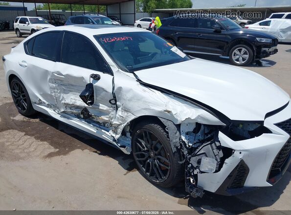 JTHAP1D27P5004589 2023 LEXUS IS 500 White 
