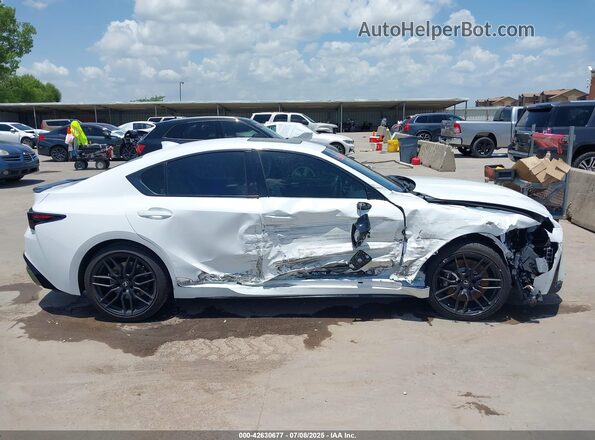 JTHAP1D27P5004589 2023 LEXUS IS 500 White 