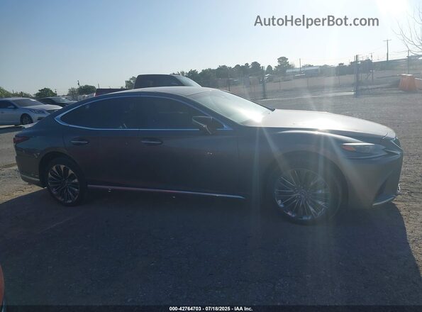 JTHB51FF1J5004427 2018 LEXUS LS 500 Серый Вид задней части салона