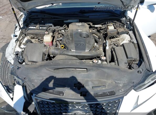 JTHBA1D20H5044973 2017 LEXUS IS White Вид ззаду