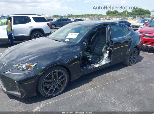 JTHBA1D29H5052506 2017 LEXUS IS 200T Black Vista frontal