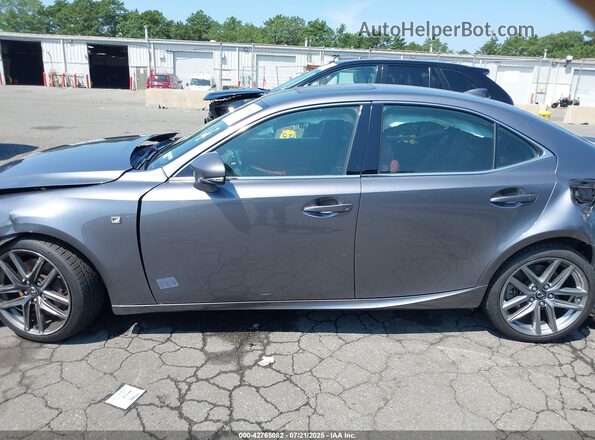 JTHBE1D28H5031246 2017 LEXUS IS 350 Gray Widok wnętrza z tyłu