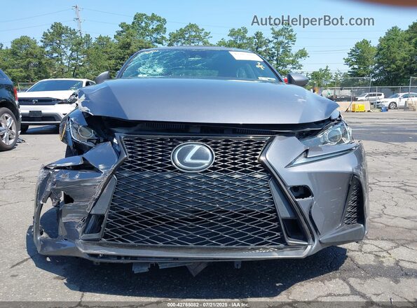 JTHBE1D28H5031246 2017 LEXUS IS 350 Gray Widok deski rozdzielczej