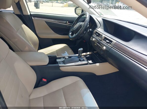 JTHBZ1BL6HA008894 2017 LEXUS GS 350 Серебряный Вид салона спереди