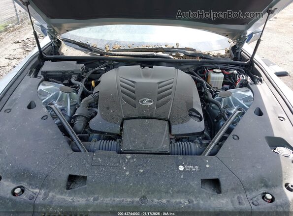 JTHGPAAY1NA105599 2022 LEXUS LC Серебряный Вид сзади