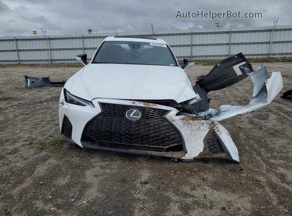 JTHGZ1B20P5063099 2023 LEXUS IS White Widok z przodu