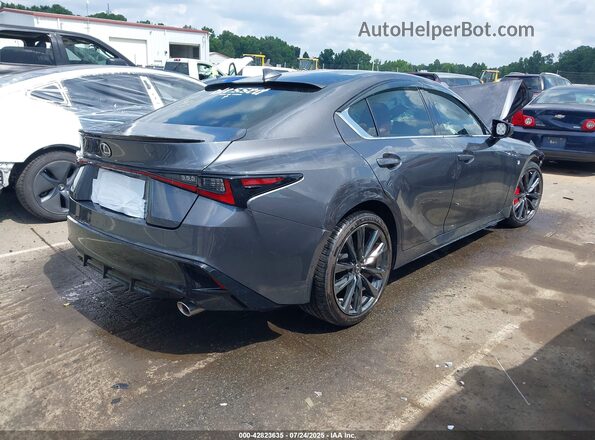 JTHGZ1B20P5067332 2023 LEXUS IS Серый Задняя правая четверть