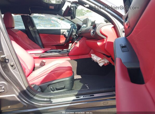 JTHGZ1B20P5067332 2023 LEXUS IS Серый Вид салона спереди