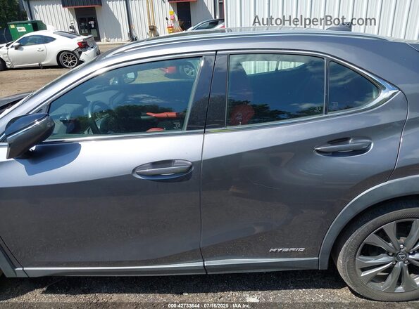 JTHR9JBH4M2052486 2021 LEXUS UX 250H Gray Rear interior view
