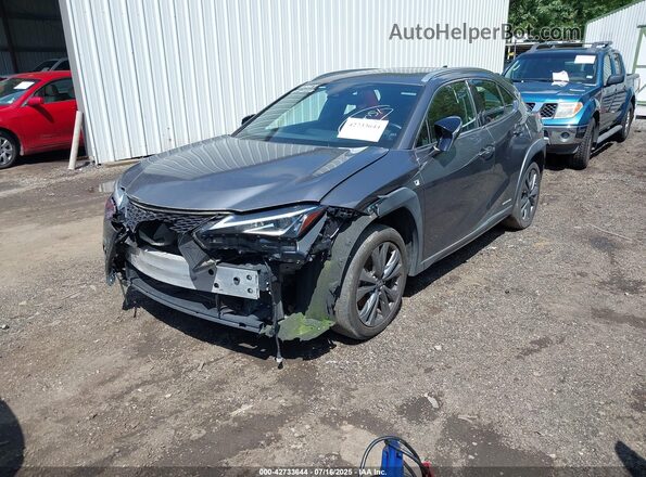 JTHR9JBH4M2052486 2021 LEXUS UX 250H Gray Front left