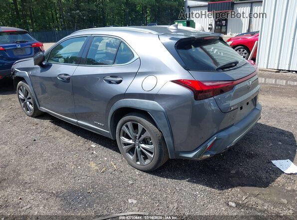 JTHR9JBH4M2052486 2021 LEXUS UX 250H Gray Rear left