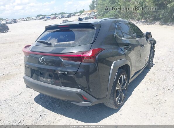 JTHX3JBH2M2035985 2021 LEXUS UX Black Tył prawy