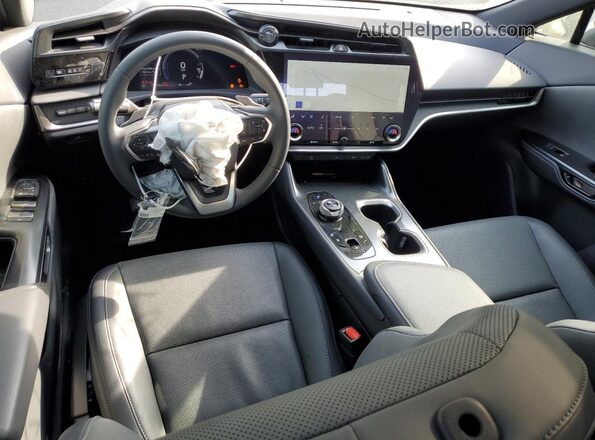 JTJABABB8RA001095 2024 LEXUS RZ Black Widok deski rozdzielczej