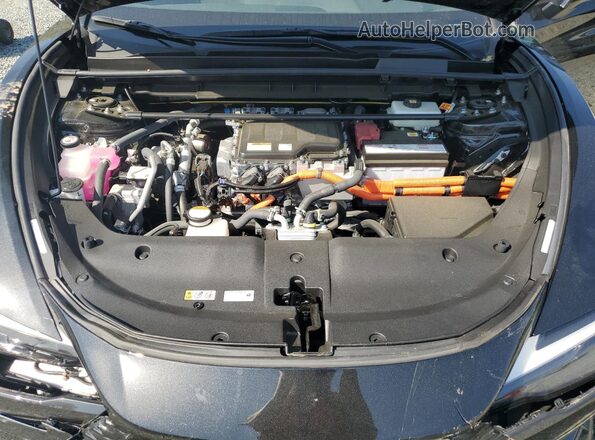 JTJABABB8RA001095 2024 LEXUS RZ Black Widok komory silnika