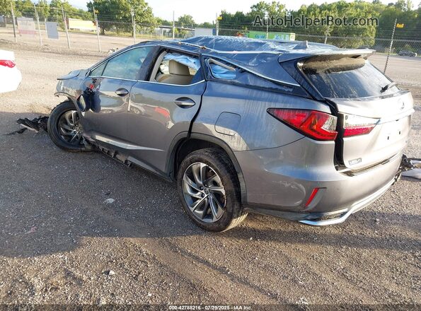 JTJGZKCA8K2013734 2019 LEXUS RX 350L Gray 