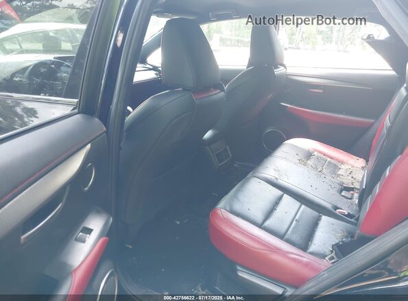JTJYARBZXJ2114915 2018 LEXUS NX 300 Black VIN კოდის სტიკერის ხედი