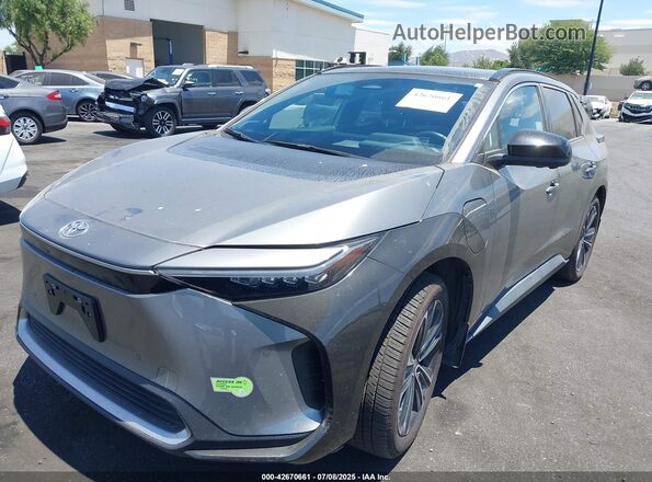JTMAAAAA7PA004050 2023 TOYOTA LIMITED Gray წინა მარცხენა ხედი სამი მეოთხედიდან