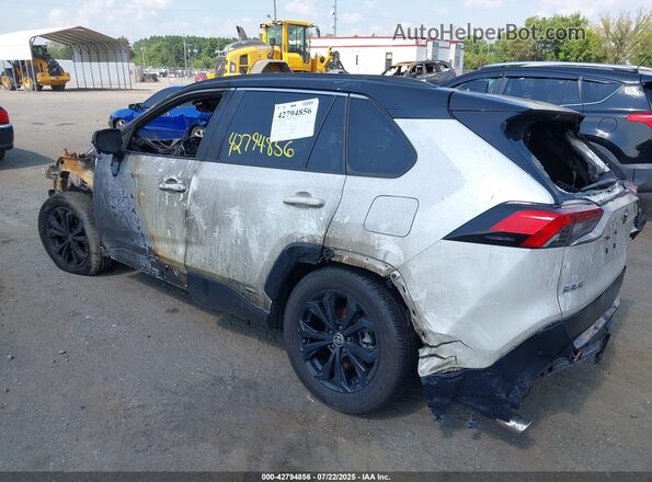 JTME6RFV3SD570615 2025 TOYOTA RAV4 HYBRID White Trasero izquierdo