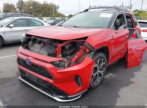 JTMEB3FV6MD061243 2021 TOYOTA RAV4 PRIME Red Դիմացի տեսք